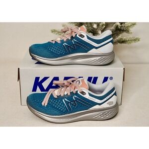 NEW Karhu Synchron 2.0 HiVo Running Shoes | 7M Blue & Rose Tan | $170.00 MSRP